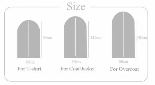 UKDress тканевое пальто чехол для одежды сумка Пылезащитная дышащая|Кулоны и