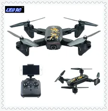 Good quality DM107S foldable drone FPV UAV rc drone with 720P 2MP wide angle HD wifi camera + extra battery
