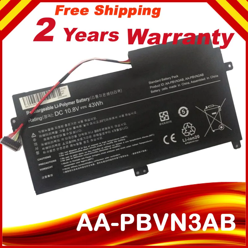 

NEW Battery For SAMSUNG AA-PBVN3AB NP370R4E NP370R5E NP450R4E NP450R5E NP510R5E