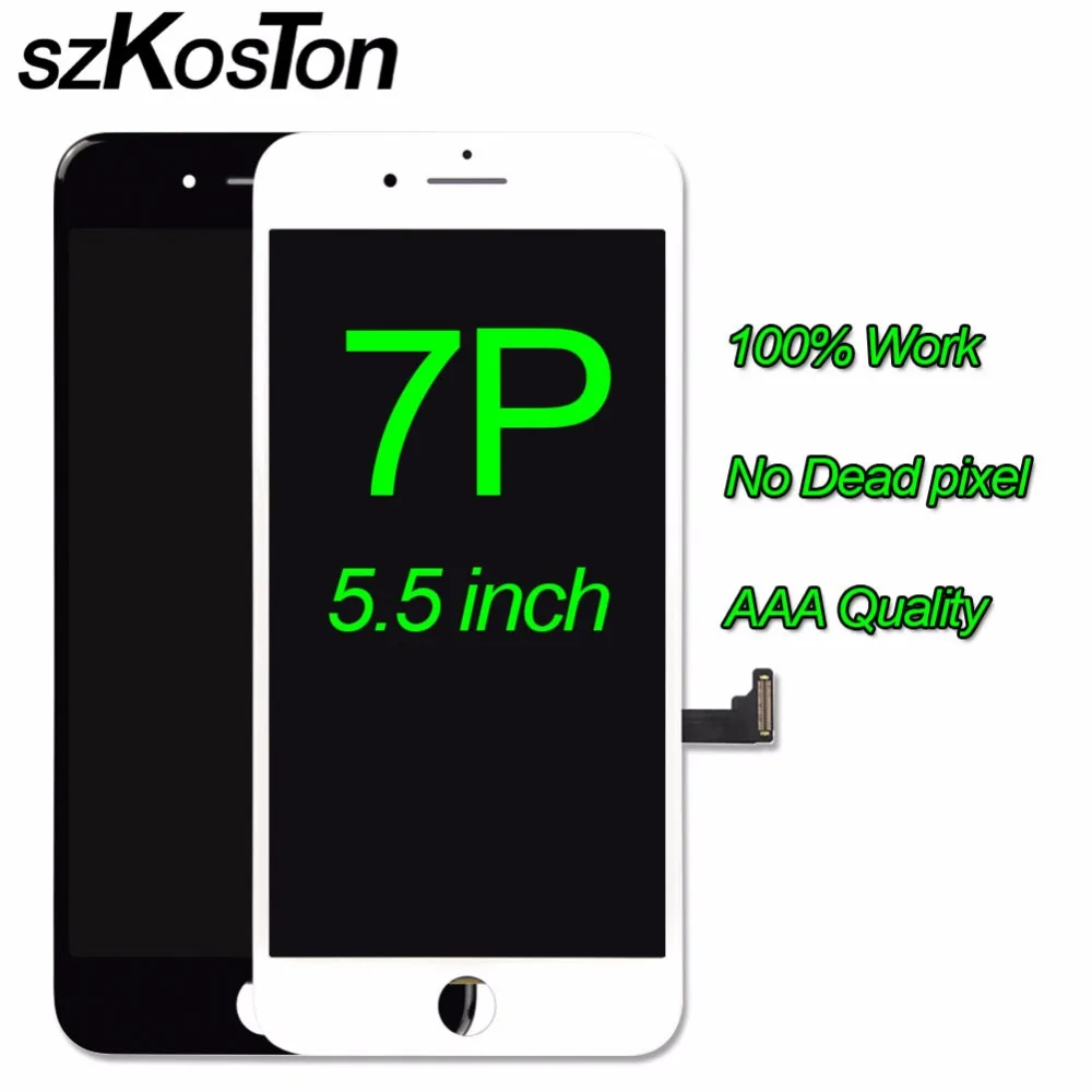 

3D Touch Screen For iPhone 7 Plus LCD for iphone 7 Screen Garde AAA Quality Digitizer Display Assembly Replacement with tool
