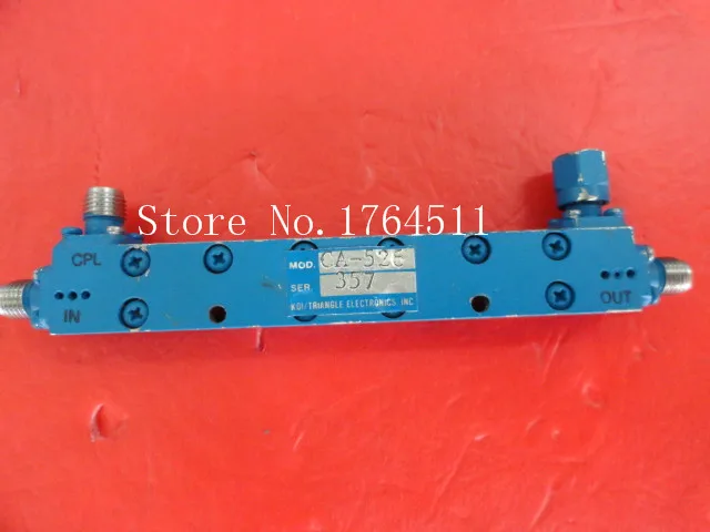 

[BELLA] KDI CA-526 0.5-2GHz Coup:6dB SMA supply coupler