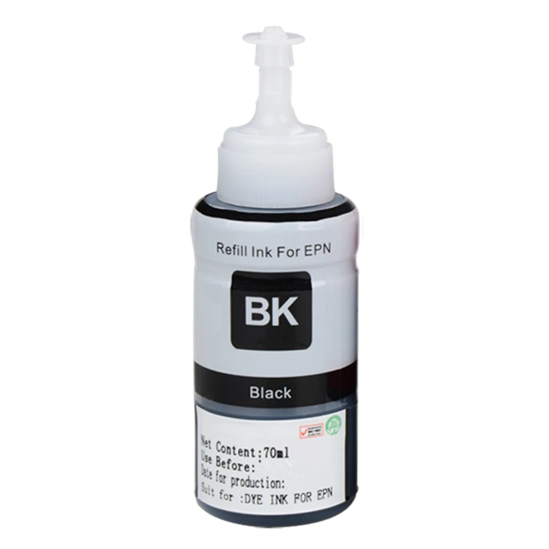 

Black Printer Refill ink For Epson 664 ink Printer L355 L350 L362 L366 L550 L555 L566 L800 L801 L805 L110 L120 L132 L210 L222