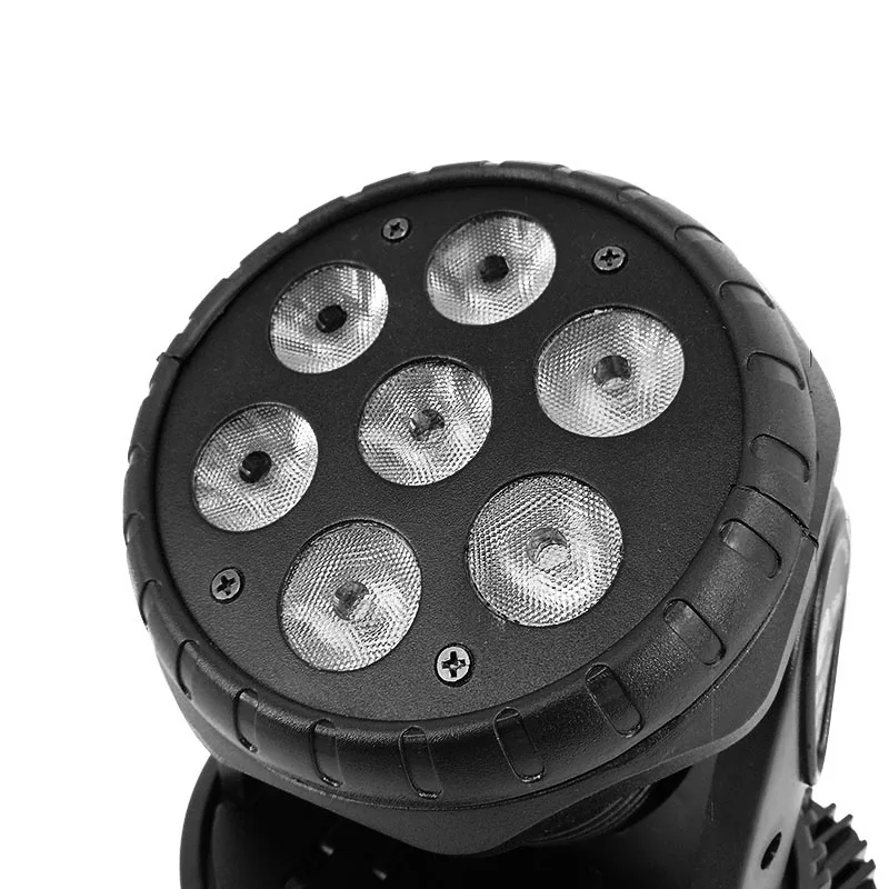 Быстрая светодиодный Moving Head Wash 7x12 Вт RGBW освещение Quad с advancedDJ DMX 10/15 каналы, SHEHDS сценическое освещение