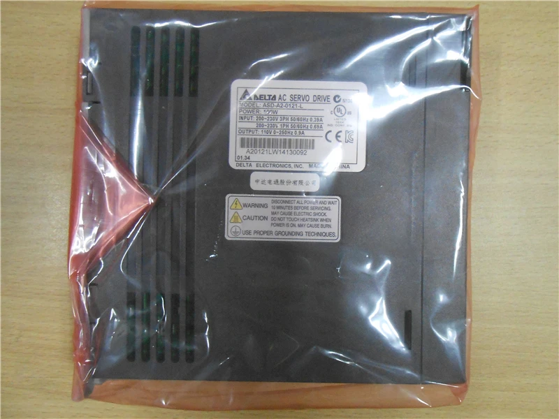 

ASD-A2-0121-L Delta AC Servo Drive 1ph 220V 100W 0.9A with Full-Closed Control New