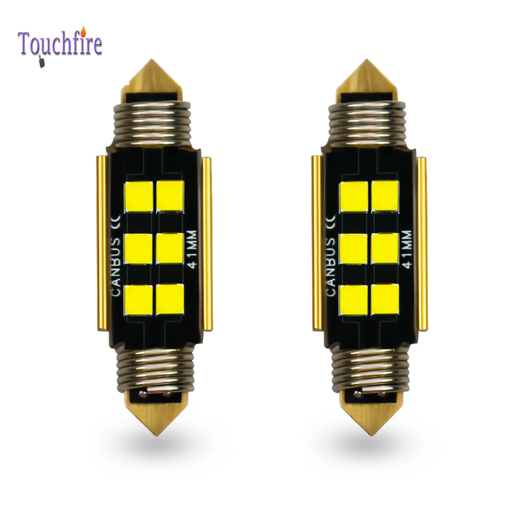 100X Автомобильный светодиодный лампы C5W 3030 SMD Festoon 31/36/39/41 мм Canbus LED дверь безопасности фонарь освещения номерного знака Интерьер легкий ботинок Свет