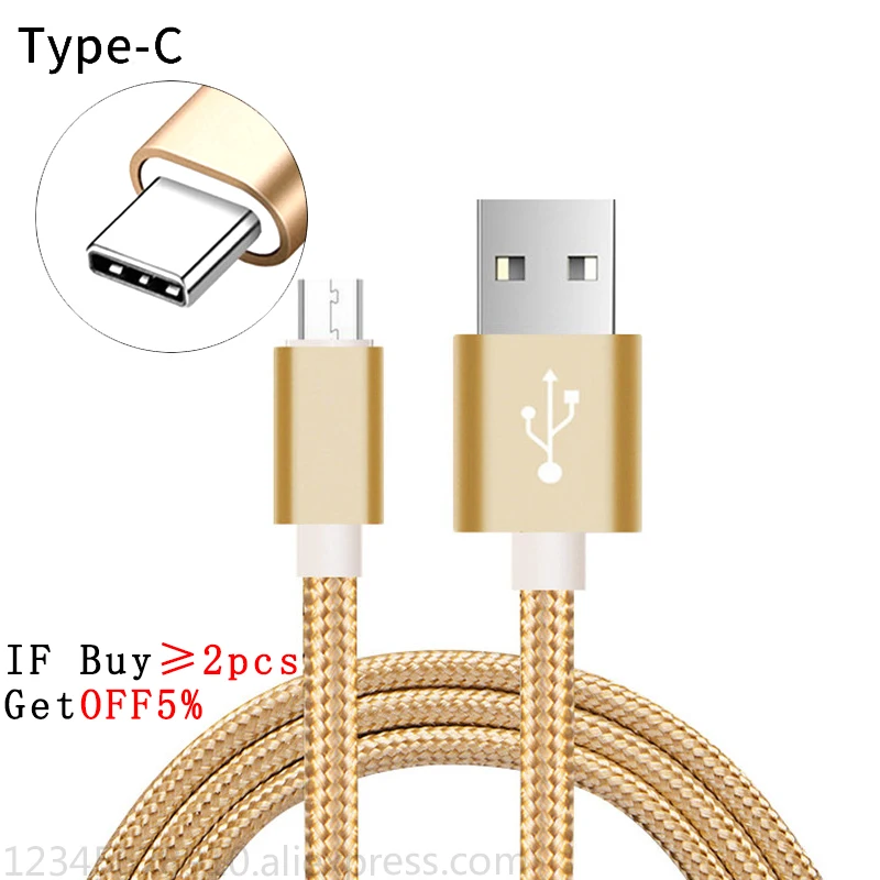2.1A USB Type C кабель зарядное устройство для телефона синхронизации данных Тип usb