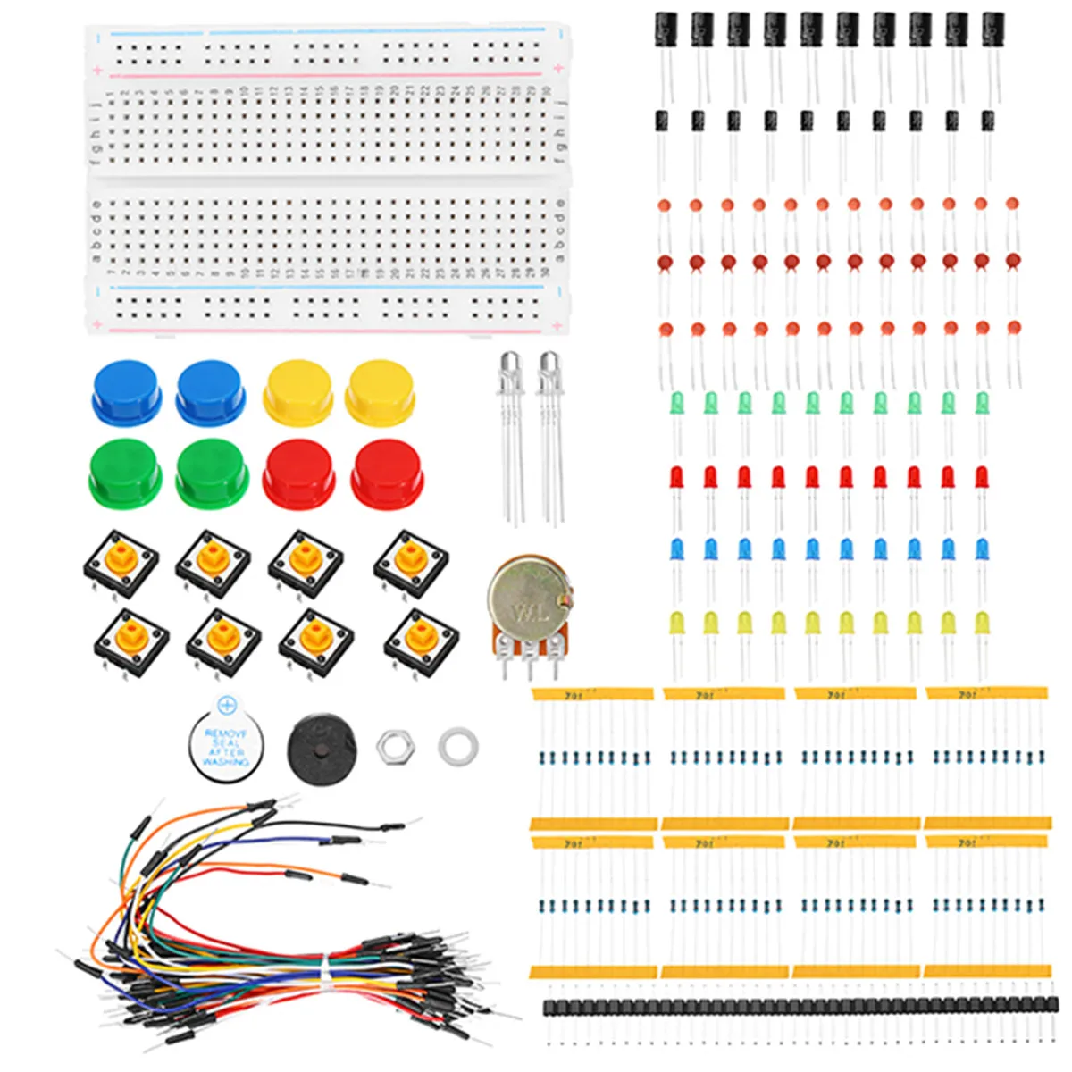 Starter Learning Kit For Arduino Resistor Capacitor Jumper