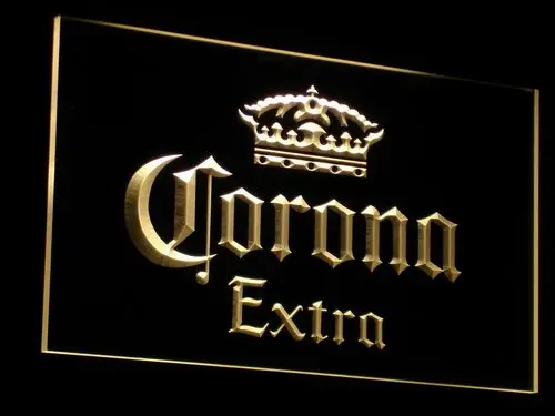 A013 лампа "Corona" пивной бар паб кафе светодиодный неоновые световые знаки с включения/выключения 20+ Цвета 5 размеров на выбор