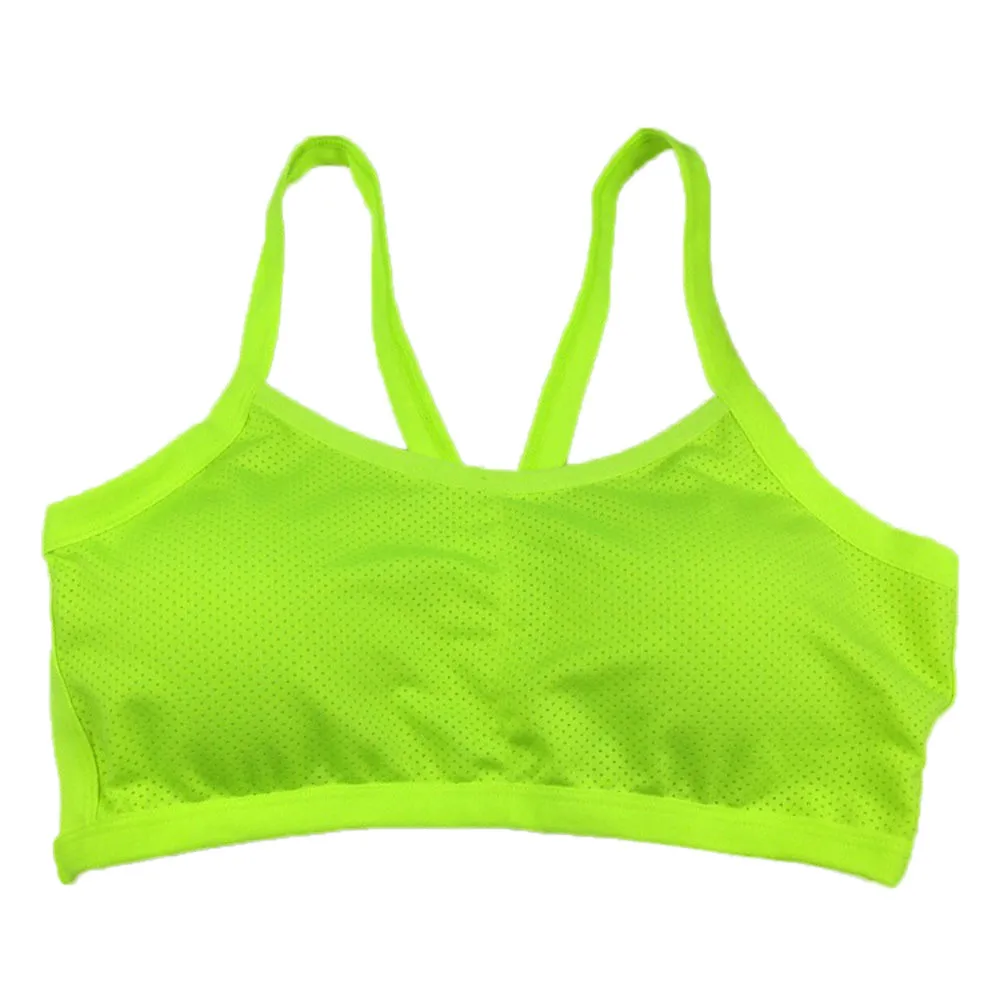

ISHOWTIENDA Womens Gsleeveless Gym yoga Top Women Yoga Fitness Stretch Workout Tank Top Seamless Racerback Padded Sports Bra#y4