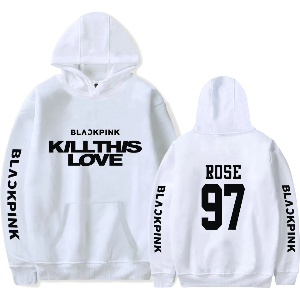Frdun Tommy BLACKPINK kill this love толстовка с капюшоном стиль эксклюзивные толстовки женские модные толстовки Лидер продаж толстовки