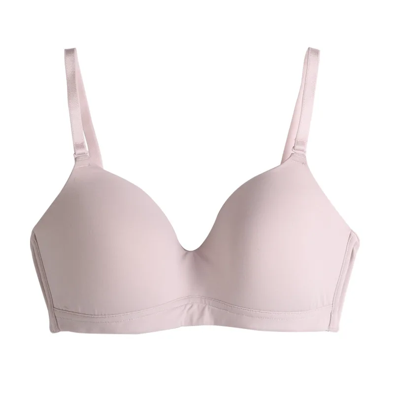 

100% Silk Smooth Seamless Underwear Gathered Without Steel Ring Super Comfortable and Breathable Silk Bra