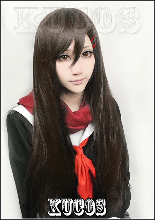 

Free Shipping! 2014 NEW Kagerou Project 30cm Tateyama Ayano 80cm Black Brown 2 Color Cos Wig Hair