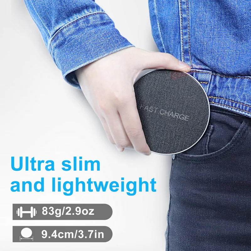 GETIHU 10W Fast Qi Wireless Charger For iPhone 8 Plus X XS MAX XR Wireless Charging Pad For Samsung S8 Note 8 Wirless for Phone GETIHU 10W Fast Qi Wireless Charger For iPhone 8 Plus X XS MAX XR Wireless Charging Pad For Samsung S8 Note 8 Wirless for Phone