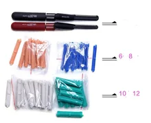 newest professional hair curler tool baber shop use hair curling styling tool velcro rollers magic plastic bed hair curler roll
