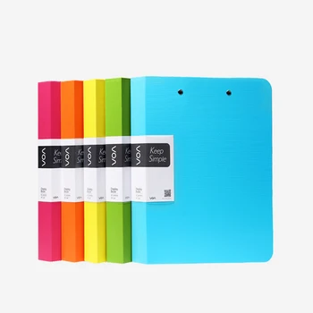 

A4 File Folder Double/Single Clip Colorful Document Oraganizer Large Capacity Office Business Data Clip File Folder 315*239*21mm