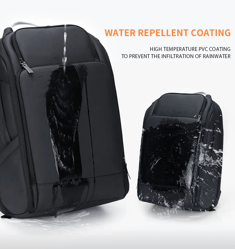 FRN, многофункциональный, вместительный, 17 дюймов, рюкзак для ноутбука, usb зарядка, для мужчин, Mochila, водонепроницаемый, Повседневный, для путешествий, рюкзак, Противоугонный