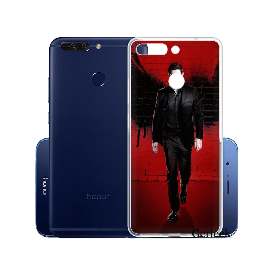 Чехол для телефона Lucifer Tv Series Poster Huawei Honor 6A 7A 7C 7X 8X 8 9 10 Lite Play мягкие чехлы из