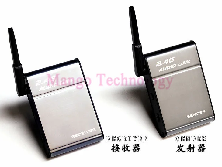 

laptop PC Computer 2.4G Wireless Hi-Fi Speaker Adapter RF Sender/Receiver Partner 50M Audio Music Link BX-501