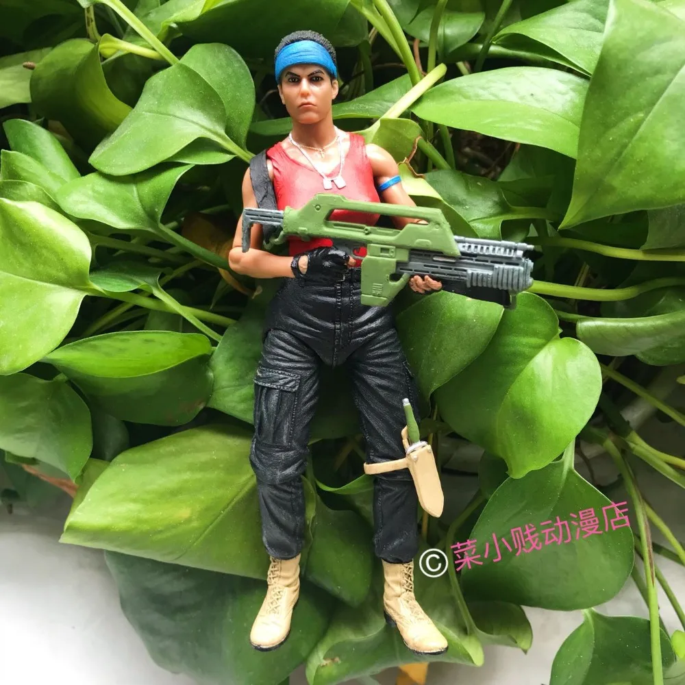 

Genuine NECA Science Monster Movie Female Role Jeanette Alien vs. Predator AVP Ripley Movable Model Action Figure Toy
