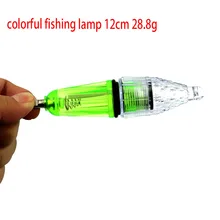 50 шт. из светодиодов глубокое падение подводные вспышки рыбалка свет Mini12CM 28.8GColor- gatheringNoctilucent промысла приманки лампа рыбалка isca pesca