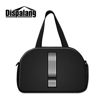 

Dispalang Large Capacity Mens Travel Luggage Bag Striped Print Travel Tote Duffel Bag Multifunction Portable Women Weekend Bags