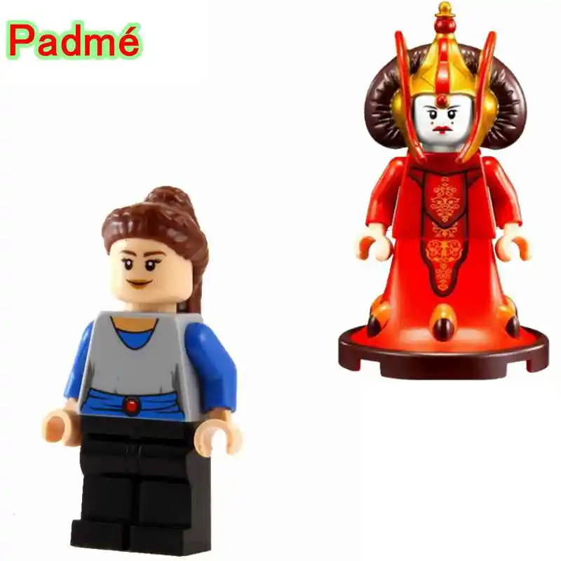 

Padme Naberrie Amidala Queen Blocks Bricks Legoing Star Wars The Last Jedi Anakin Models Building Blocks Gifts For Kids PG678