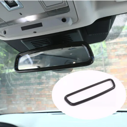 For Land Rover Rand Evoque Car-Styling Luxury Interior Accessory Dark wood grain Rearview Mirror Frame Trim 1pc | Автомобили и