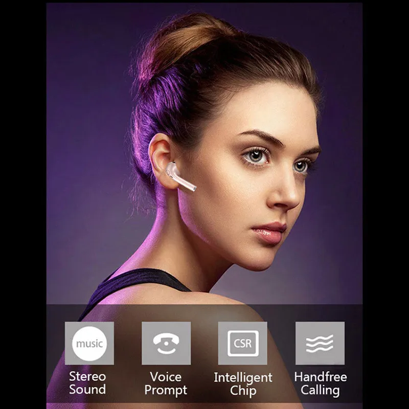 Bluetooth наушники SIFREE с активным шумоподавлением беспроводные для телефонов и