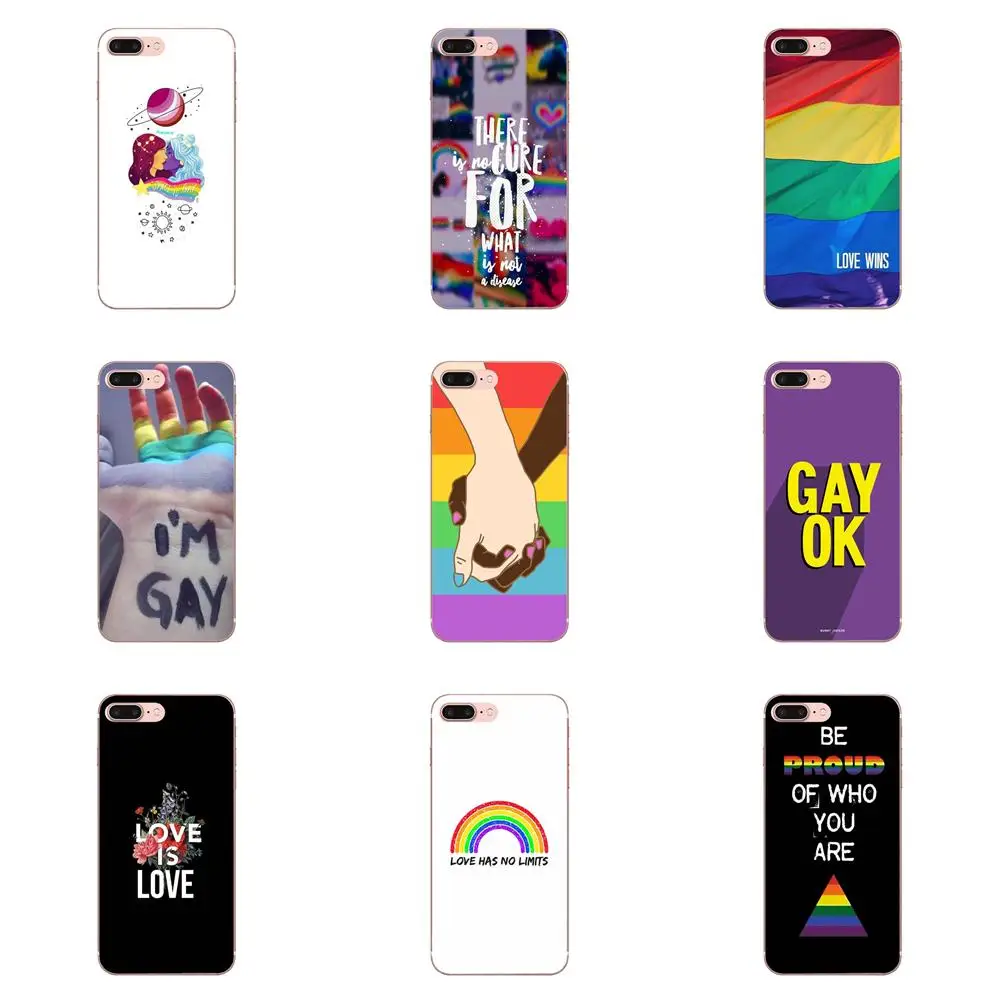 

For Galaxy J1 J2 J3 J330 J4 J5 J6 J7 J730 J8 2015 2016 2017 2018 mini Pro Soft Cases Capa Cover Lgbt Rainbow Love Is Love