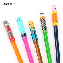 5 шт./компл. милые животные карандаш и удлинения ресниц всего за расширитель держатель Портативный карандаш расширитель для студента офиса школы канцелярские товары