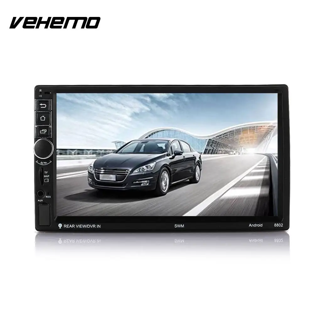 

Vehemo FM Radio TF MP5 Player Car MP5 Android 7.0 2 Din Smart 7 Inches Bluetooth Multi-Function