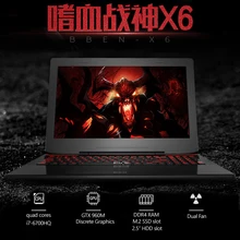Bben 15.6 дюймов ноутбук игровой компьютер Intel Skylake i7 Процессор 4 ядра Окна 10 DDR4 16 г SSD 128 г HDD 1 т Wi-Fi клавиатура с подсветкой