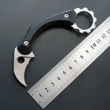 Новое поступление C1105 прямой охотничий нож D2 сталь+ камень-мыть поверхность лезвия Открытый EDC ручной инструмент ножи кемпинг нож