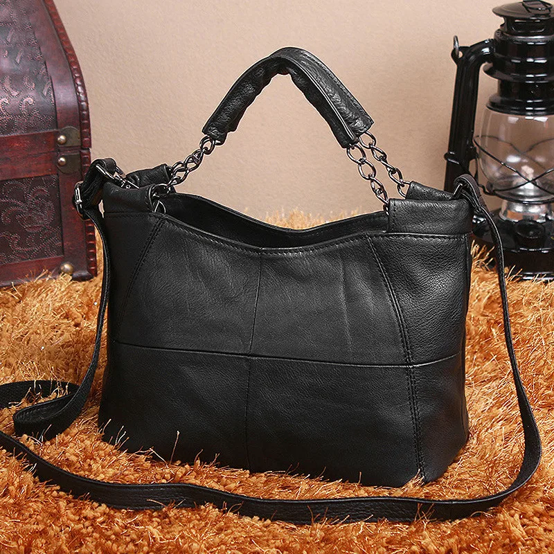 الإسكافي أسطورة حقيقية جلد النساء حقائب 2019 العلامة التجارية دلو حقيبة الأعلى مقبض الشهيرة مصمم اليد لينة الكتف CrossBody حقيبة