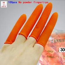 Оранжевый antislip Finger наборы Одноразовые Резиновые более износостойкий антистатические наборы пальцев охраны труда