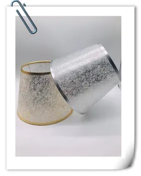 

Free shipping Lamp shade for table lamp gold /silver pattern lampshade Fashionable Decorative E27 table lamp cover for bedroom