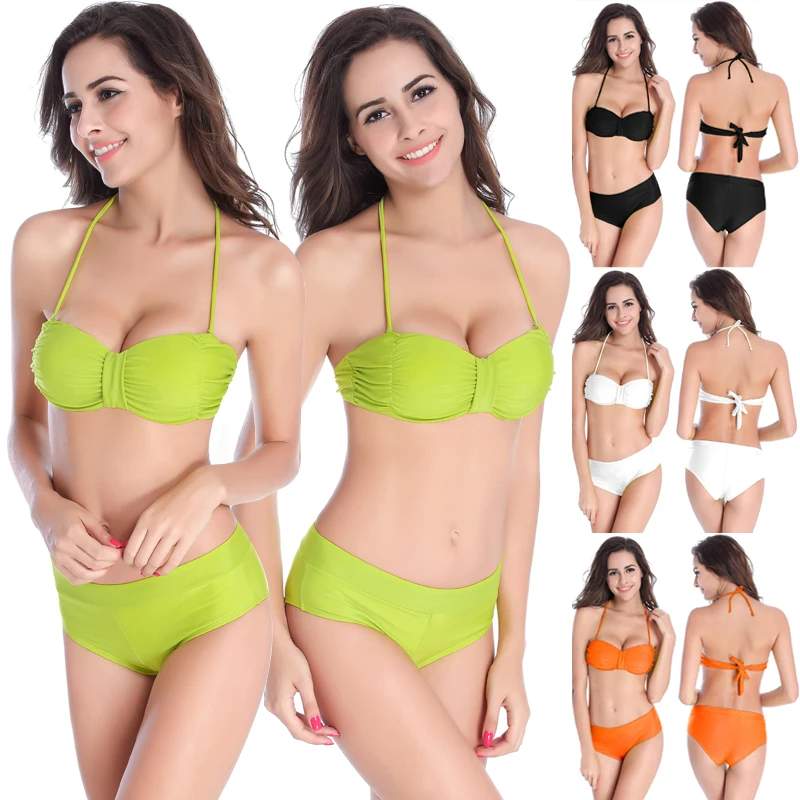 Detail Feedback Questions About Swimmart Original Design Scrunch Top Fully Lined 2pcs Women Swimwear Removable Neck Halter Push Up 2016 Sex Girls Photos Detail Feedback Questions About Swimmart Original Design Scrunch Top Fully Lined 2pcs Women Swimwear Removable Neck Halter Push Up 2016 Sex Girls Photos