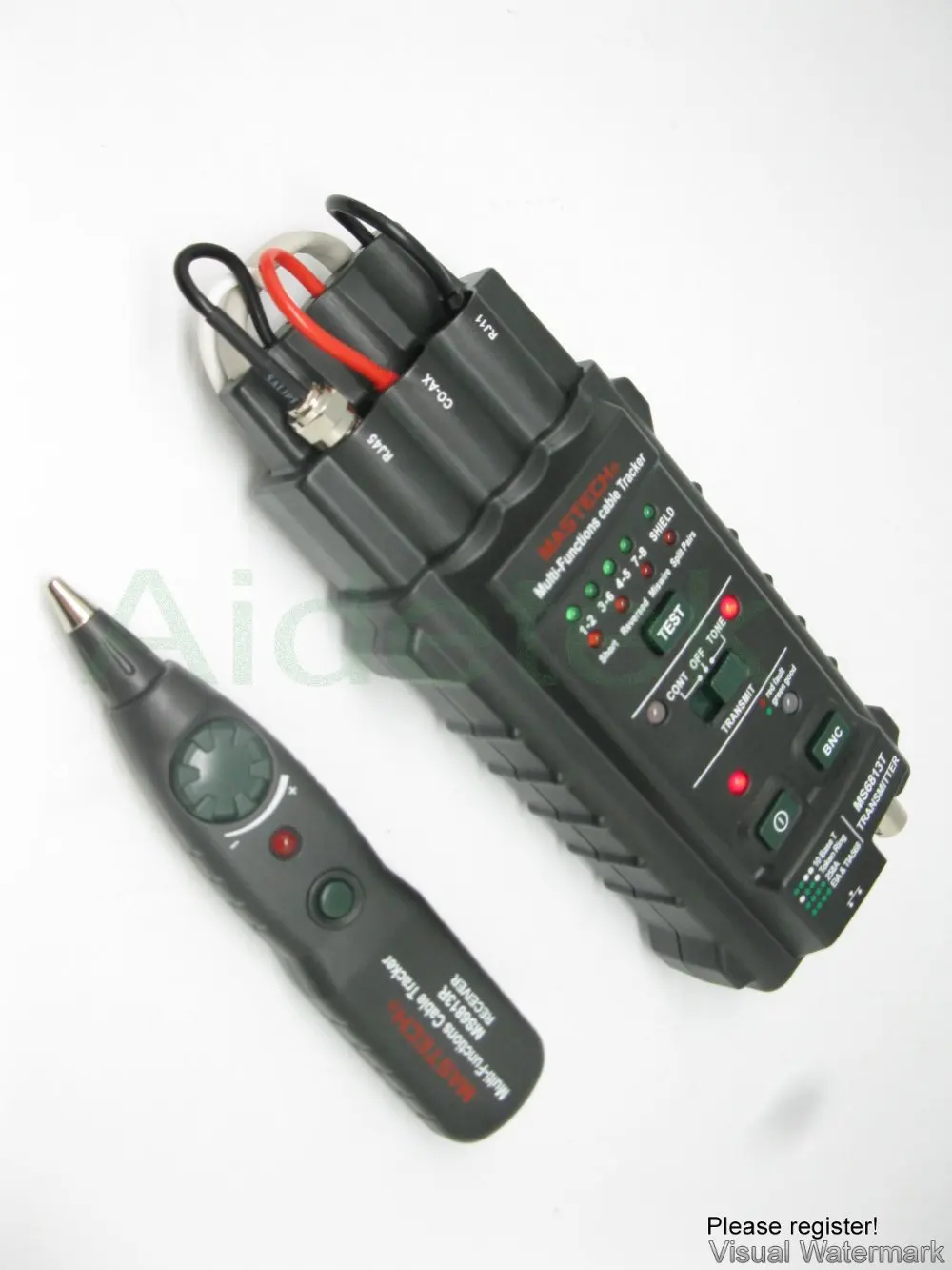 Network & Telephone Cable Tester Detector Finder Tracker MS6813 RJ45 RJ11 COAX 