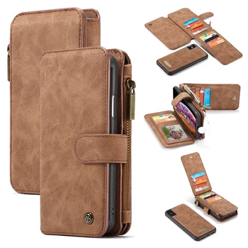 

Retro Wallet Magnetic Case For iPhone 8 7 / Plus Multi-functional Leather Flip Cover For iPhone 6S 6 5 5S SE / Plus Phone Case