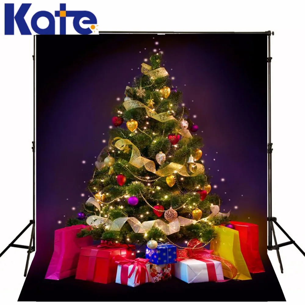 

christmas backdrops for photography New Year's Christmas tree  5x7ft(1.5x2.2m) Vinyl Backgrounds ZJ