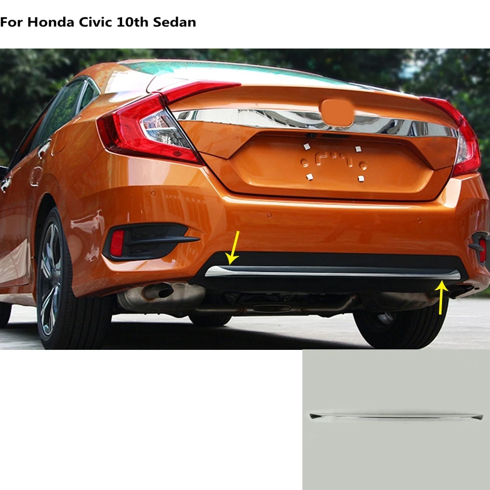 Автомобильные аксессуары задняя флейта крышки фар 1 шт. для Honda Civic 10th Sedan 2016 2017