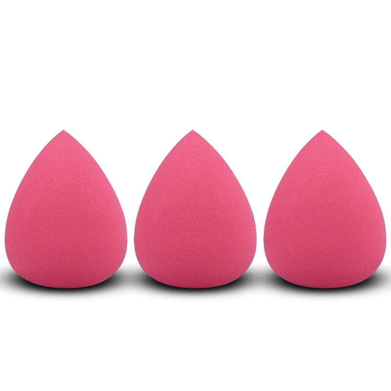 

Makeup Blender Sponge 3Pcs Multicolour Waterdrop Cosmetic Puff Foundation Face Sponge Blender Latex-Free Puff Makeup Accessories