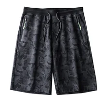 Камуфляжные шорты мужские повседневные пляжные шорты на молнии с карманами Мужские штаны для уличного бега брендовые шорты с эластичной резинкой на талии большие размеры#4189