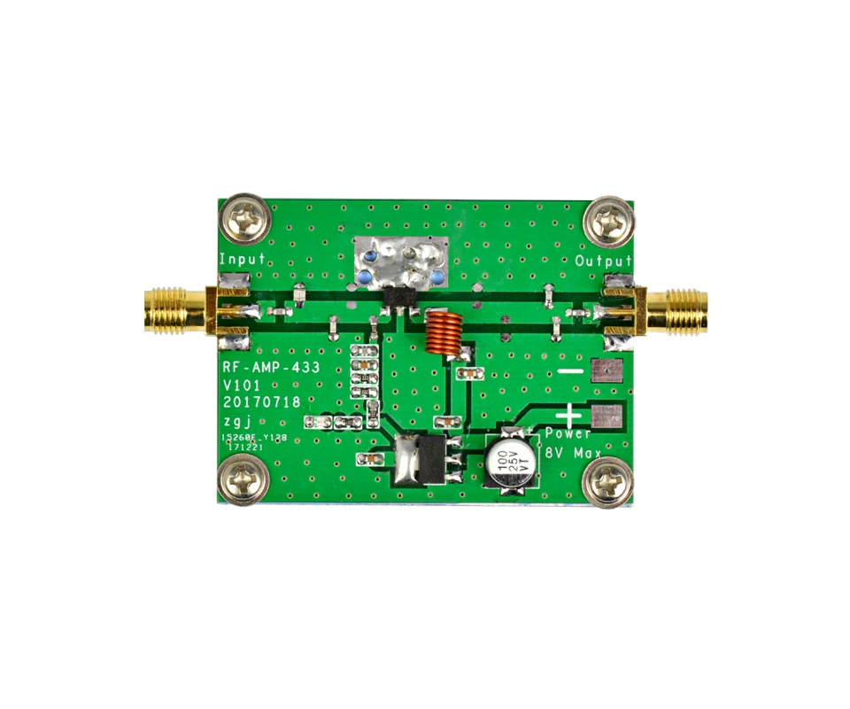 AIYIMA 433MHz 8W Power Amplifier Board RF HF High Frequency Amplifiers Digital Power Amplificador marine amplifier