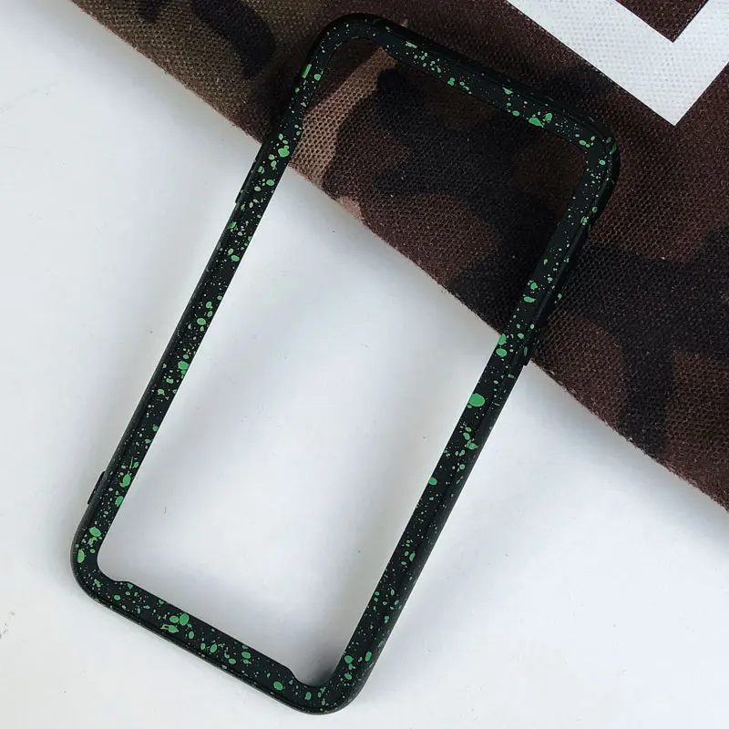 Portefeuille Bumper Case for iPhone X Slim Design Rubber Protective Frame Bumper For iPhone 7 plus 8 6 6S 8plus capa Accessories (6)