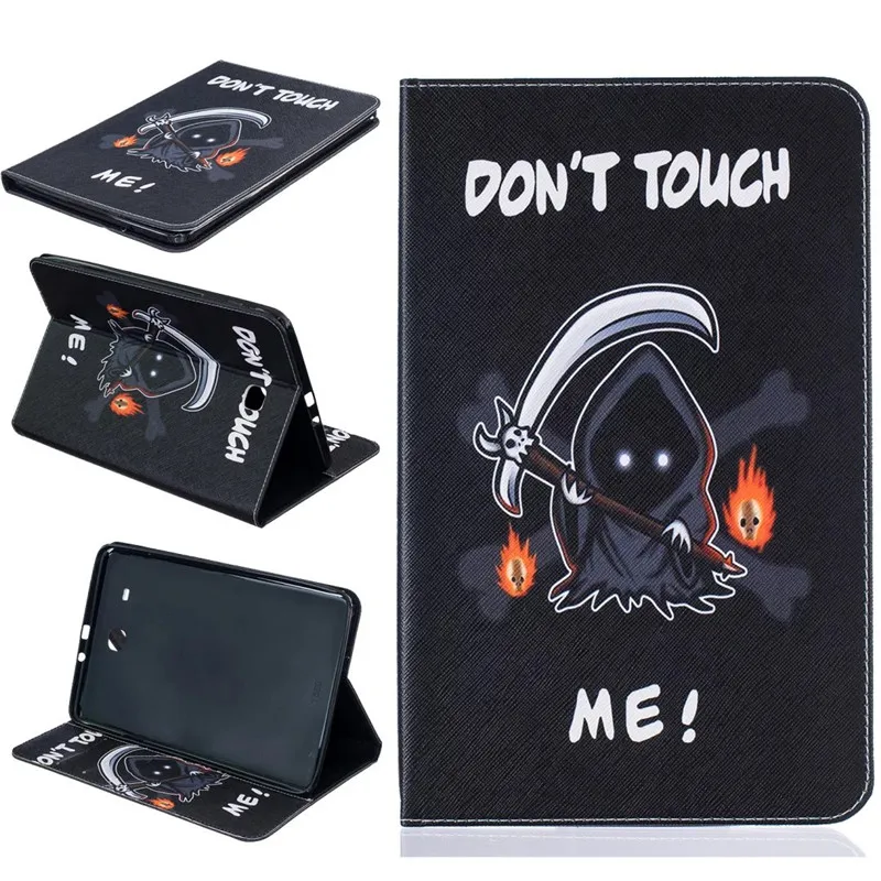 10 видов цветов PU кожаный принт чехол для Samsung Galaxy Tab E 9,6 SM-T560 SM-T561 9,6 ''folio таблетки для печати чехол