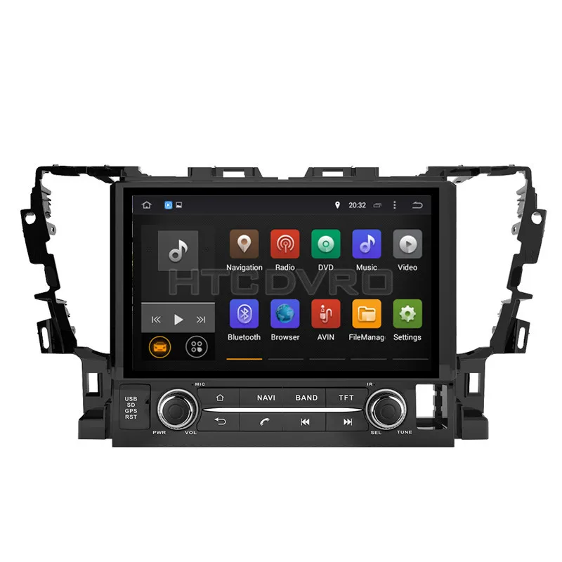 Cheap YMODVHT 10.1inch Octa Core 4GB+32GB Android 9.0 Car DVD Player for Toyota Alphard 2015- Radio Stereo GPS Navigation 0