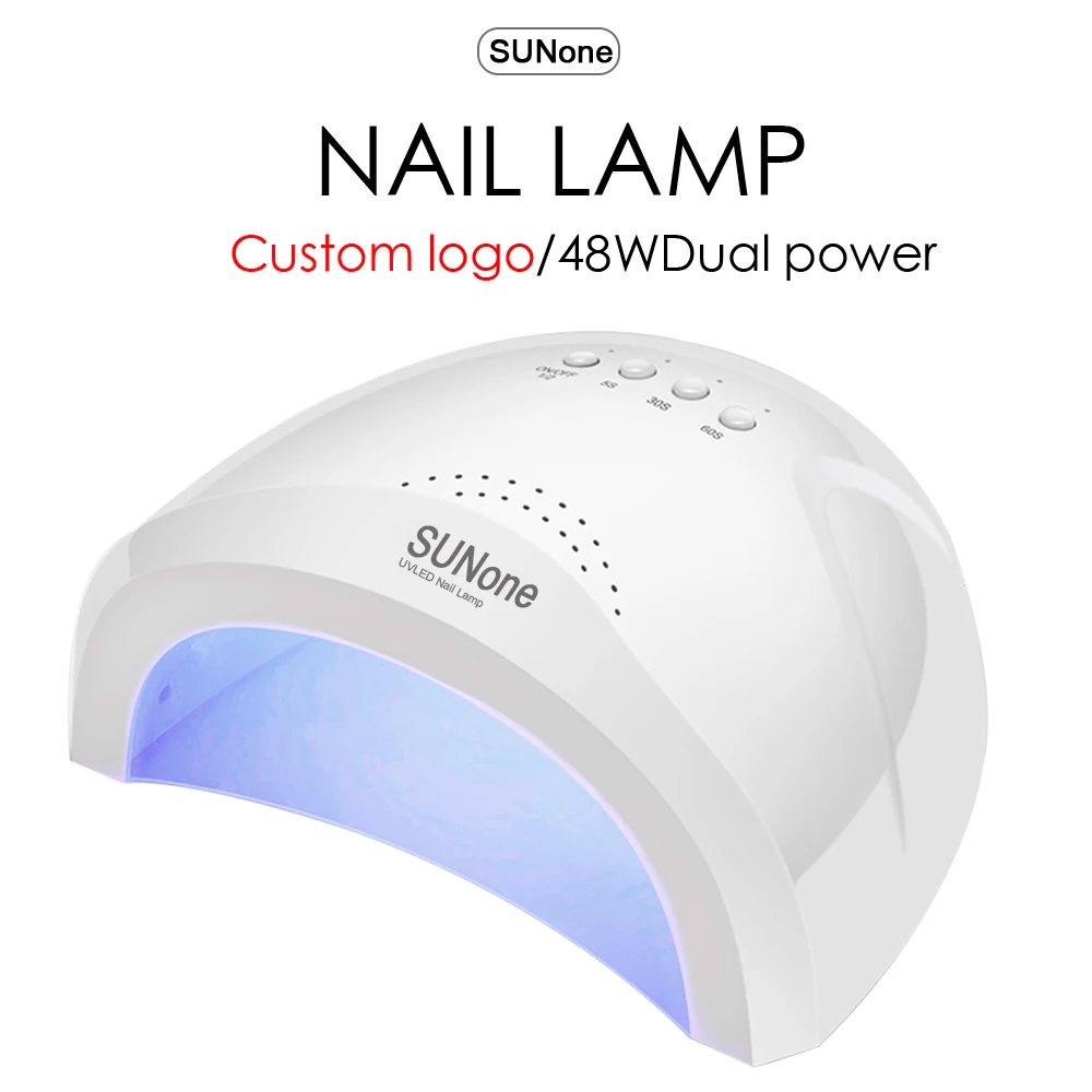 

LULAA SUNone 48W UV lamp Gel nail dryer LED white light for nail machine nail curing lamp for Gel enamel nail art tools