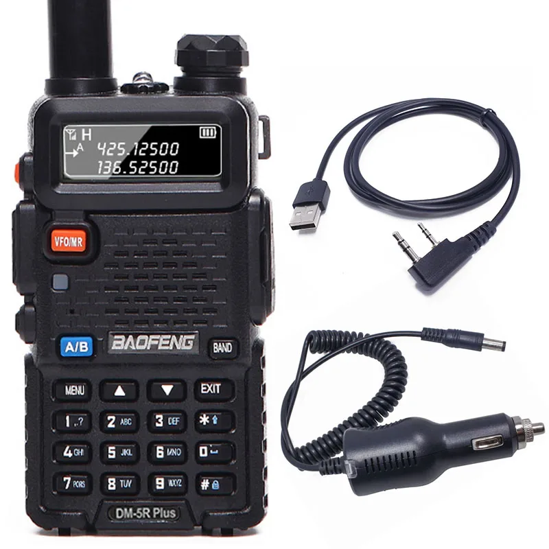 Baofeng DM-5R PLUS цифровая рация DMR Tier I и II tier2 радио аналоговый режим DMR ретранслятор функция Ham двухстороннее радио - Цвет: as pic show1