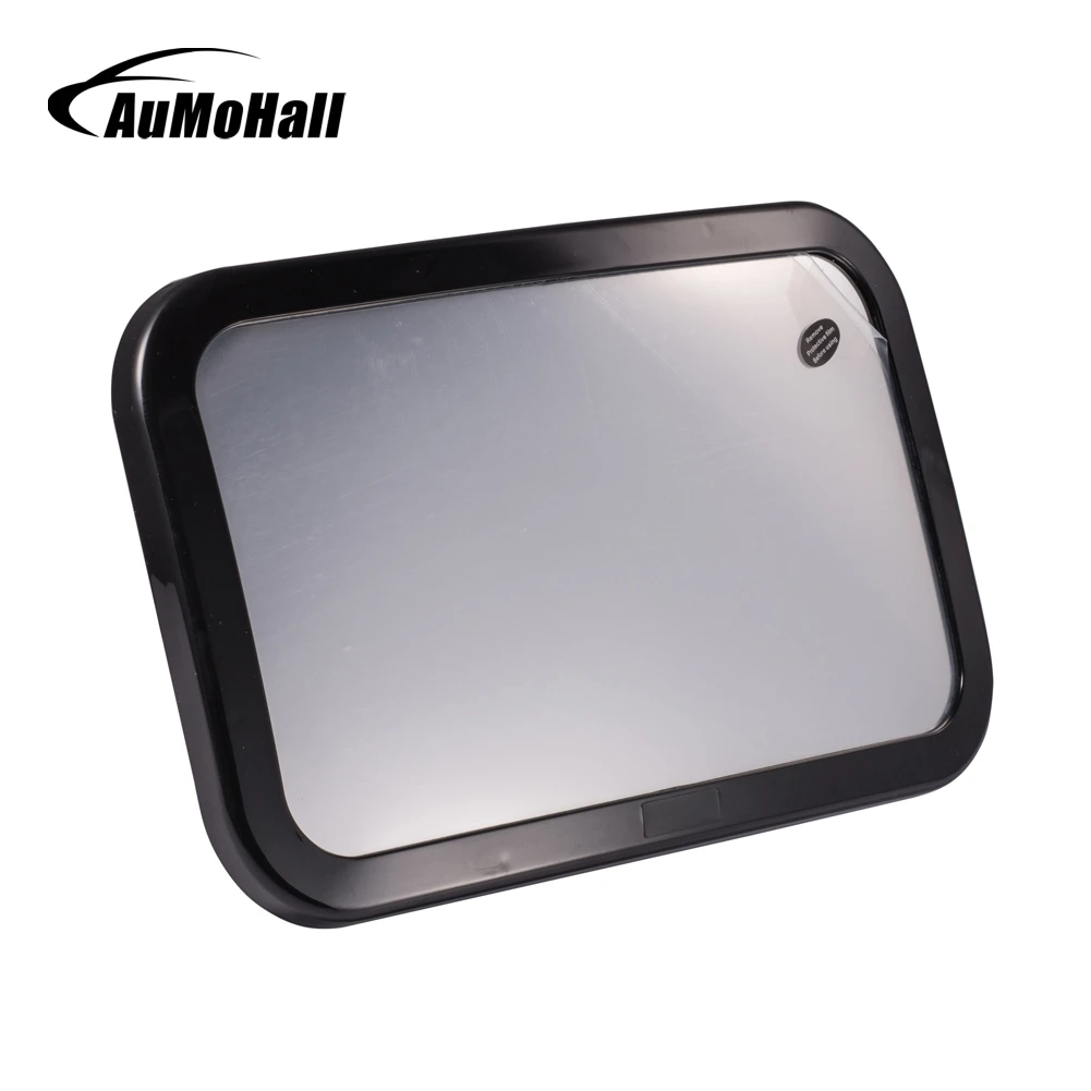 AuMoHall Baby Safety Mirror Adjustable Car Back Seat Mirror Headrest Mount Square Safety Baby